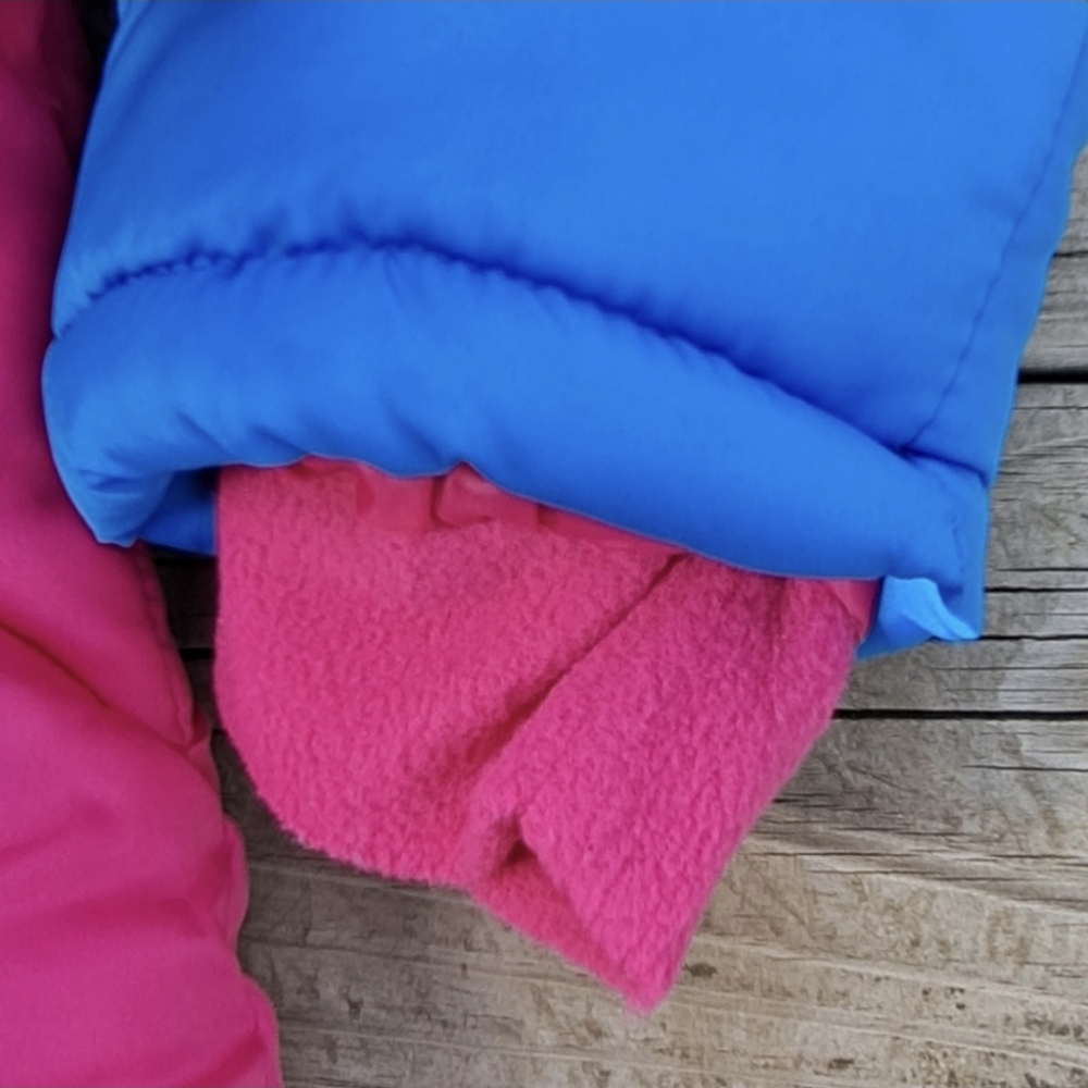 ✨See New Listing✨ Girl's S 14/16 Puffer Jacket Coat W/ Hood Fleece Lined Pockets - Picture 11 of 16